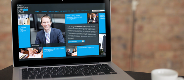 Calfo Harrigan Leyh & Eakes Law Firm Website Redesign is Live!