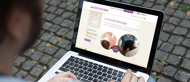 New eService Website for Massage Team is Live!