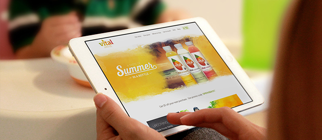 efelle Creative launches new Website for Seattle Based Company, Vital Juice!