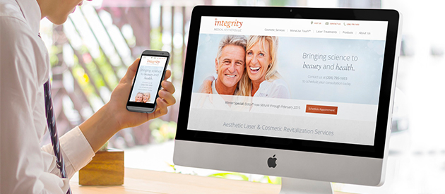 New, Responsive Service Website for Integrity Medical Aesthetics is Live!