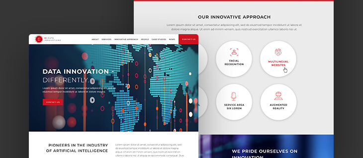 New B2B Website Redesign Launched for AI Data Innovations!