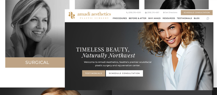 New Website Launched for Amadi Aesthetics Surgery Center