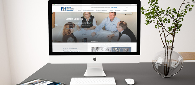 New, Responsive Website Launch for Pacific Integrated Handling