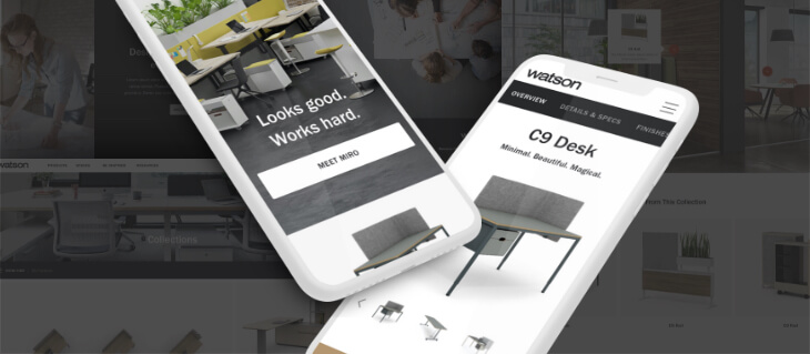Custom Website Design for PNW Based Furniture Craftsman Watson Furniture