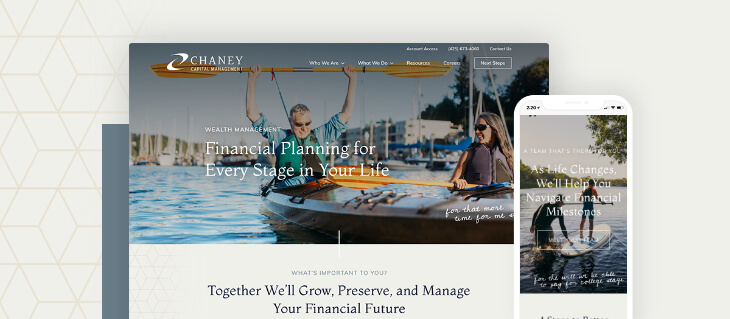 Wealth Management Firm Chaney Capital Has A Brand New Website!