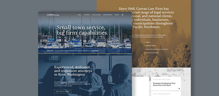 Legal Website Redesign Launched for Law Firm Serving Pacific Northwest