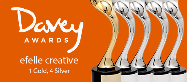 efelle creative Wins International Davey Awards
