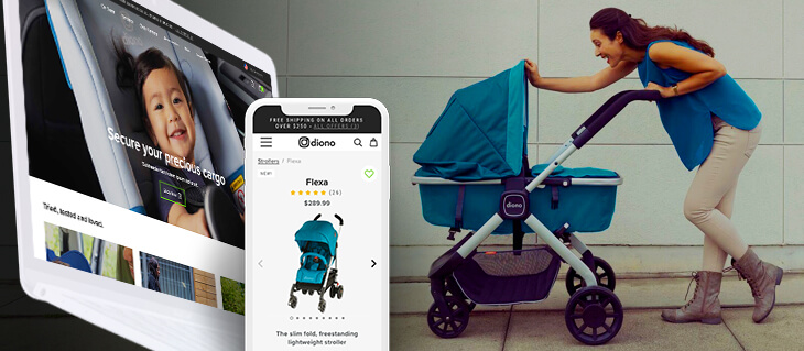 Global Retailer of High-End Car Seats and Strollers Diono Has a New eCommerce Website