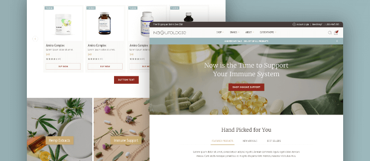 Our New eCommerce Website for Naturologie Has Launched on BigCommerce!