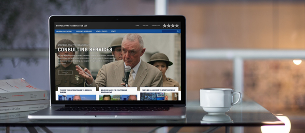 New Responsive Website Launched for Consulting Firm BR McCaffrey Associates
