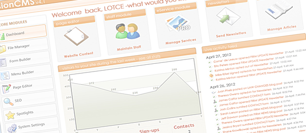 System Update: Configure Your Dashboard Quick Links