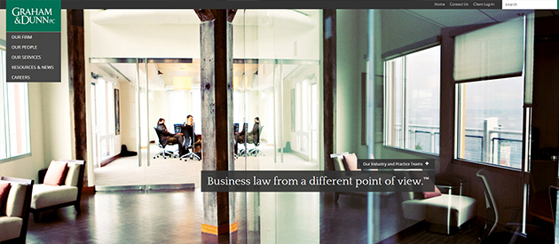 New Site Design & Development for Business Law Firm.