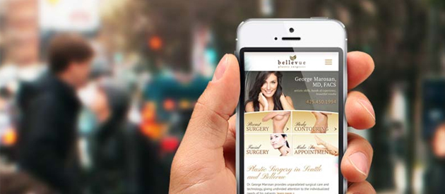 Medical Mobile Website Launched for Bellevue Plastic Surgeon