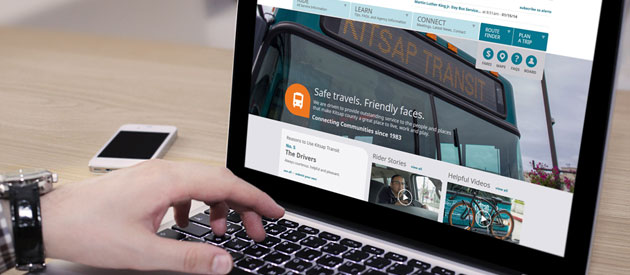 New eService Website for Regional Transportation Agency Kitsap Transit is Live!