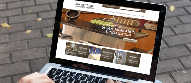 Stockett Tile & Granite's New Professional Service Website is Live!