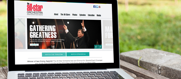 All-Star Orchestra's New Website is Live!