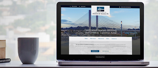 New Tacoma Law Firm Website Goes Live!