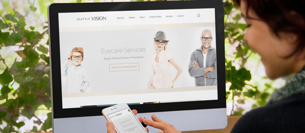 Amazing, Responsive Site for Seattle Vision Care is Live!