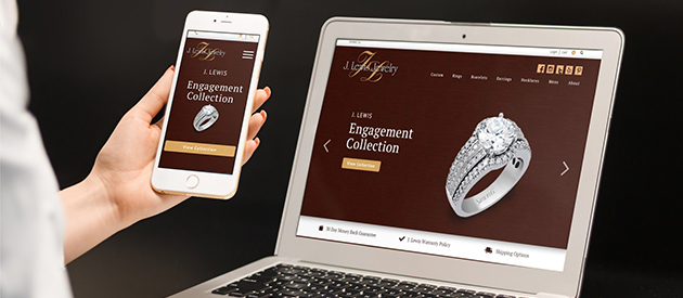 Efelle Creative Launches New eCommerce Website For J. Lewis Jewelry