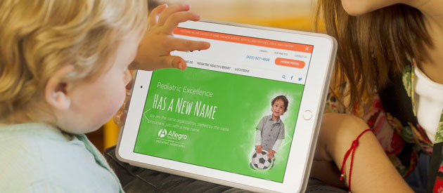 A New Name and a New Responsive Website for Allegro Pediatrics