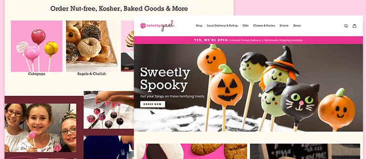 Shopify Website Launched for Confectioner Baked By Yael
