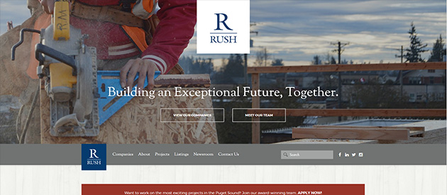 The Rush Companies' New Responsive Website Is Now Live!