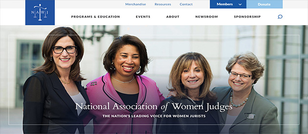 efelle Launches New Site for National Association of Women Judges!