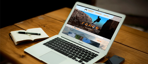 Responsive Website for Outdoor Adventure Company is LIVE!