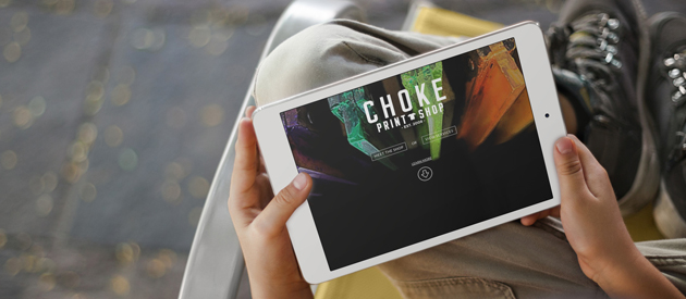 Choke Print Shop's New Site is Live!
