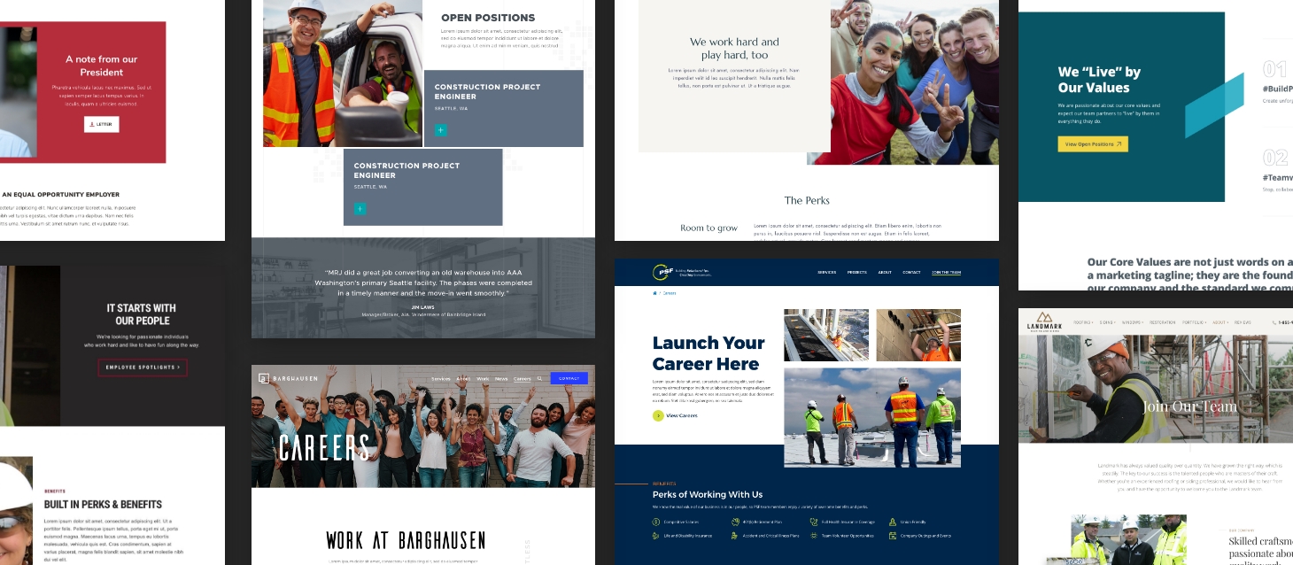 Construction Company Websites: Best Practices For Recruitment