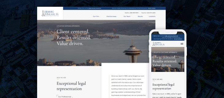 Forsberg & Umlauf Launches New FusionCMS Law Firm Website