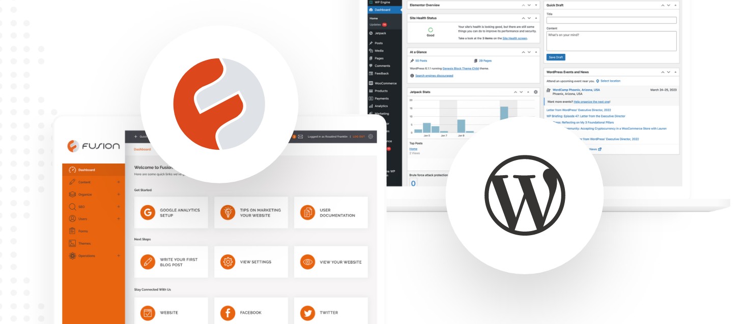 A Quick Guide: Comparing FusionCMS with WordPress