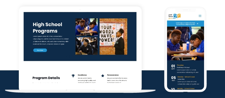 Great Oaks Charter School Launches New Professional Services Website