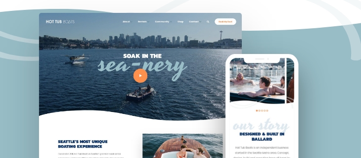 Hot Tub Boats Launches New FusionCMS Service Website