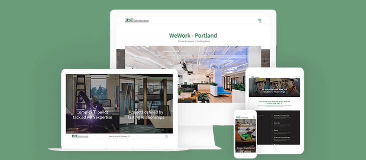 Launch: Website Redesign for Seattle Construction Company HST!