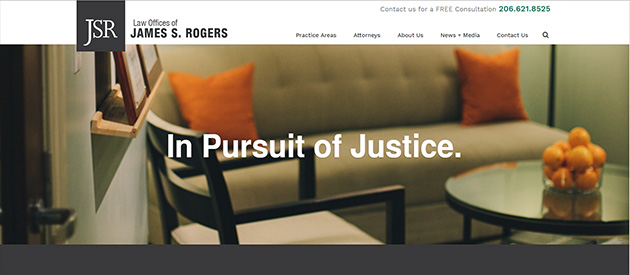 The Law Offices of James S. Rogers' New Website is Live!
