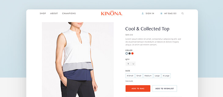 No Polo, No Problem. KINONA Sport Has a New Website.