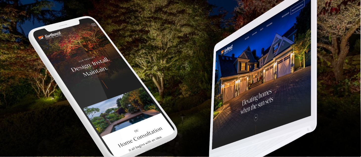 Northwest Outdoor Lighting Launches New FusionCMS Website Redesign