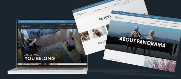 Panorama Launches New Retirement Community WordPress Website