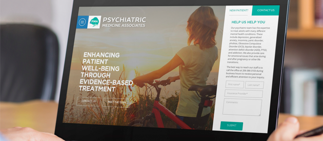 Psychiatric Medicine Associates Reveals New Logo and Responsive Website!