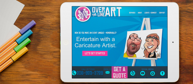 Bringing Art to Life With a New Website for Seattle Entertainment Company