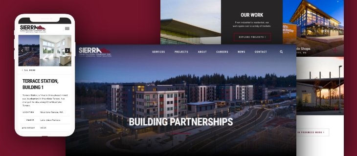 Sierra Construction Launches New Construction Website