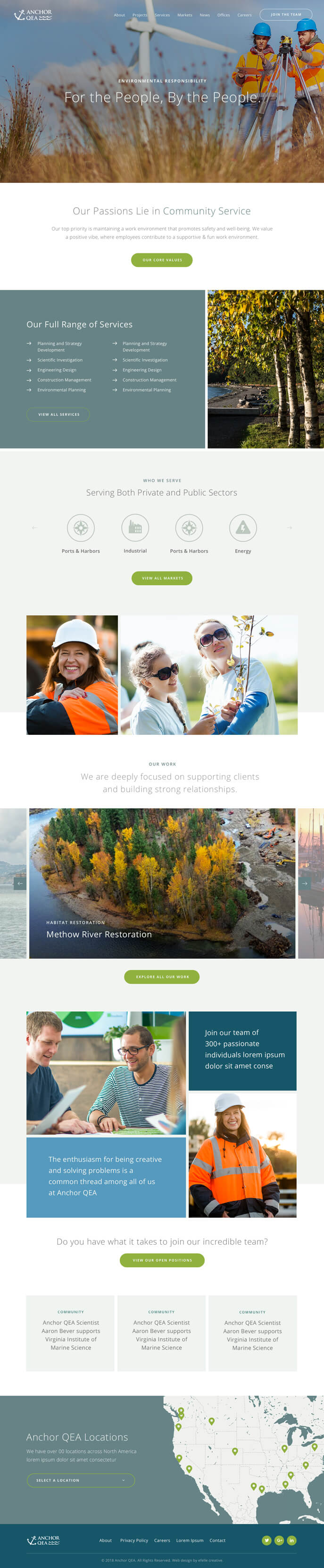 Anchor QEA efelle creative, Seattle, WA