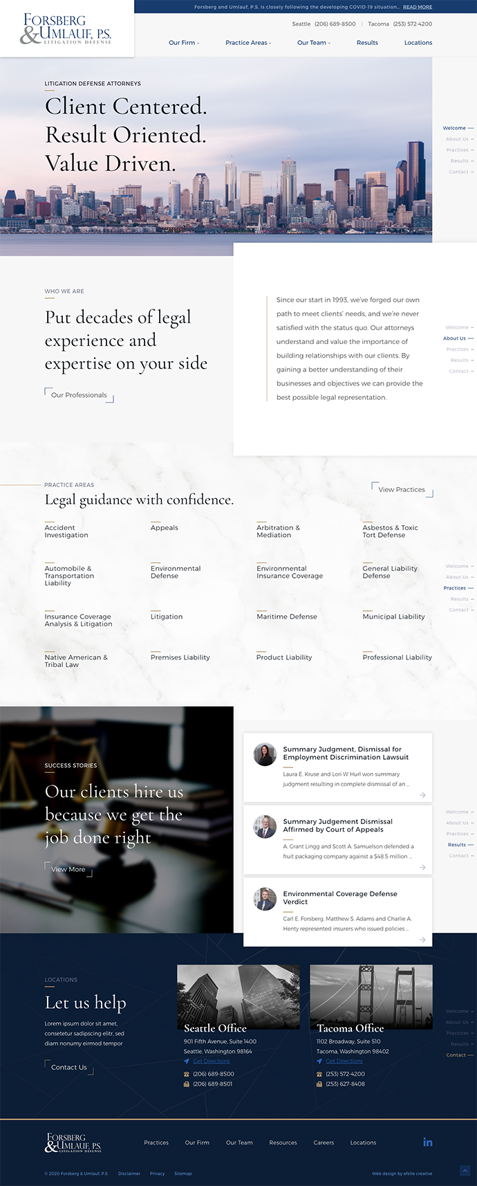 Forsberg & Umlauf efelle creative, Seattle, WA