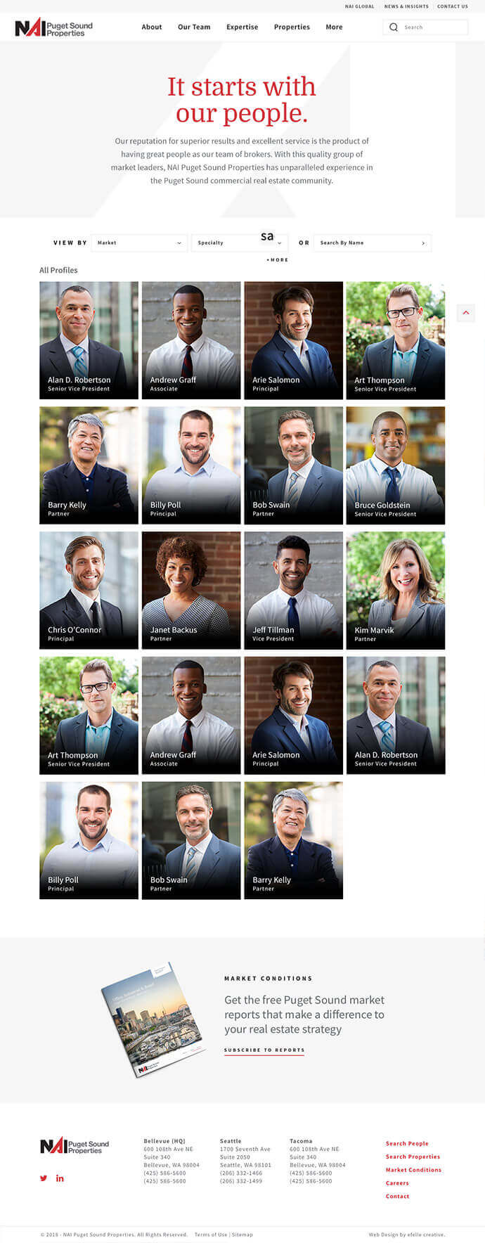 NAI Puget Sound Properties efelle creative, Seattle, WA