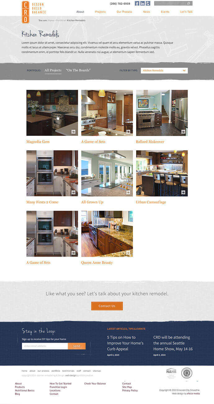 crd design build : efelle creative, seattle, wa crd design build : efelle creative, seattle, wa