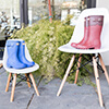 White Chairs with Rain Boots Thumbnail Link