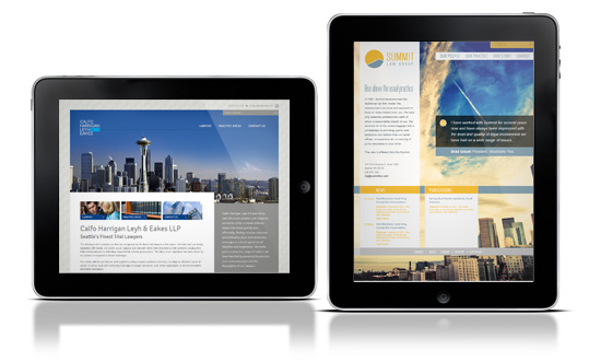 seattle lawfirm web design