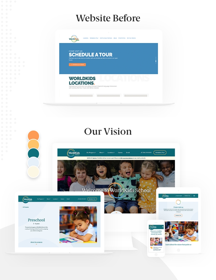 fusioncms-professional-services-website_world-kids-school-before-and-after.jpg