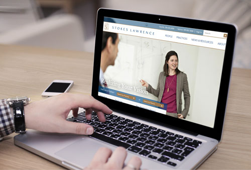 Stokes Lawrence Law Firm Website